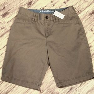 SALE !! Eddie Bauer Blakely Bermuda Shorts Womens 4 New